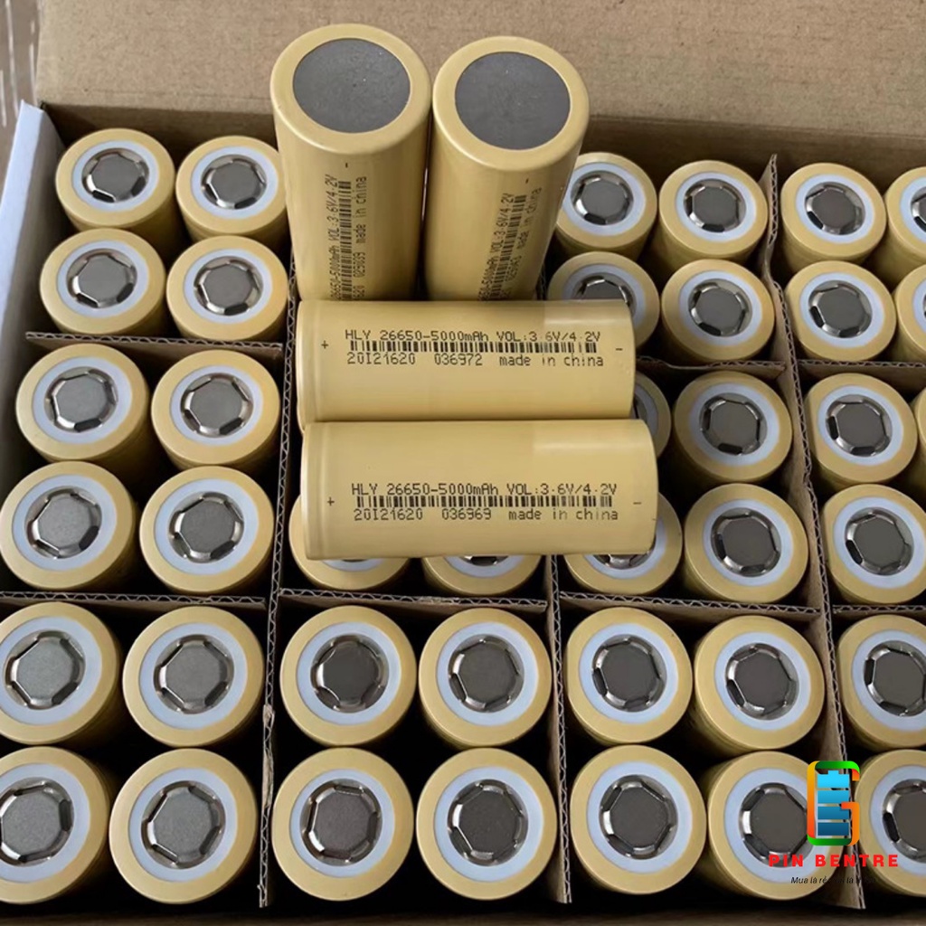 Cell Pin 26650 HLY 5000mAh xả 5C