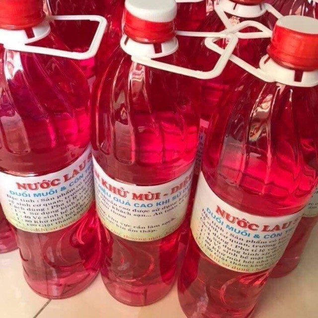 Nước lau sàn y tế ngừa muỗi diệt khuẩn đuổi côn trùng chai 1.5 lít
