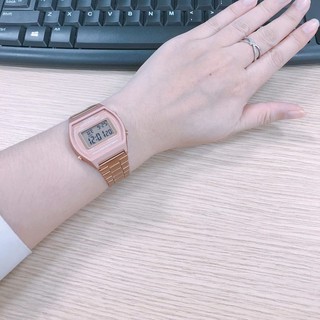 ĐỒNG HỒ UNISEX CAS SIO B640 ROSE GOLD THỜI TRANG ( TRẢ ORDER KHÁCH)