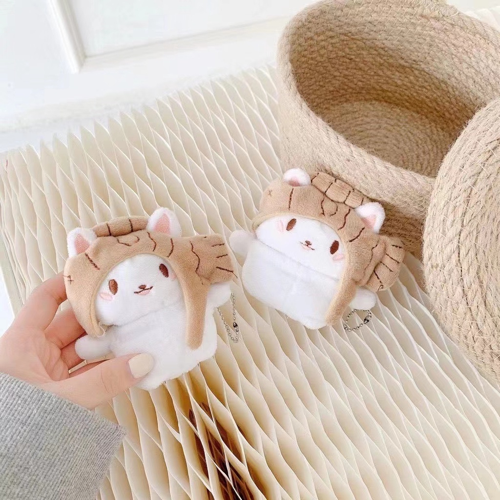 Vỏ Bảo Vệ Hộp Sạc Tai Nghe Airpods 1 / 2 / 3 Hình Mèo Bông Dễ Thương