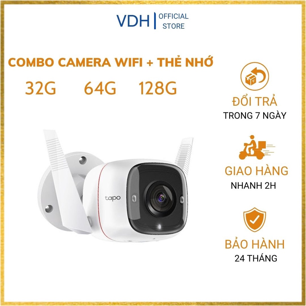 Camera wifi ngoài trời TP-Link Tapo C310 3MP camera ip không dây giám sát an ninh - Hàng chính hãng