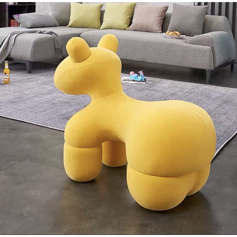 Pony Chair Size lớn Ghế Pony có lớn trang trí phòng khách độc đáo