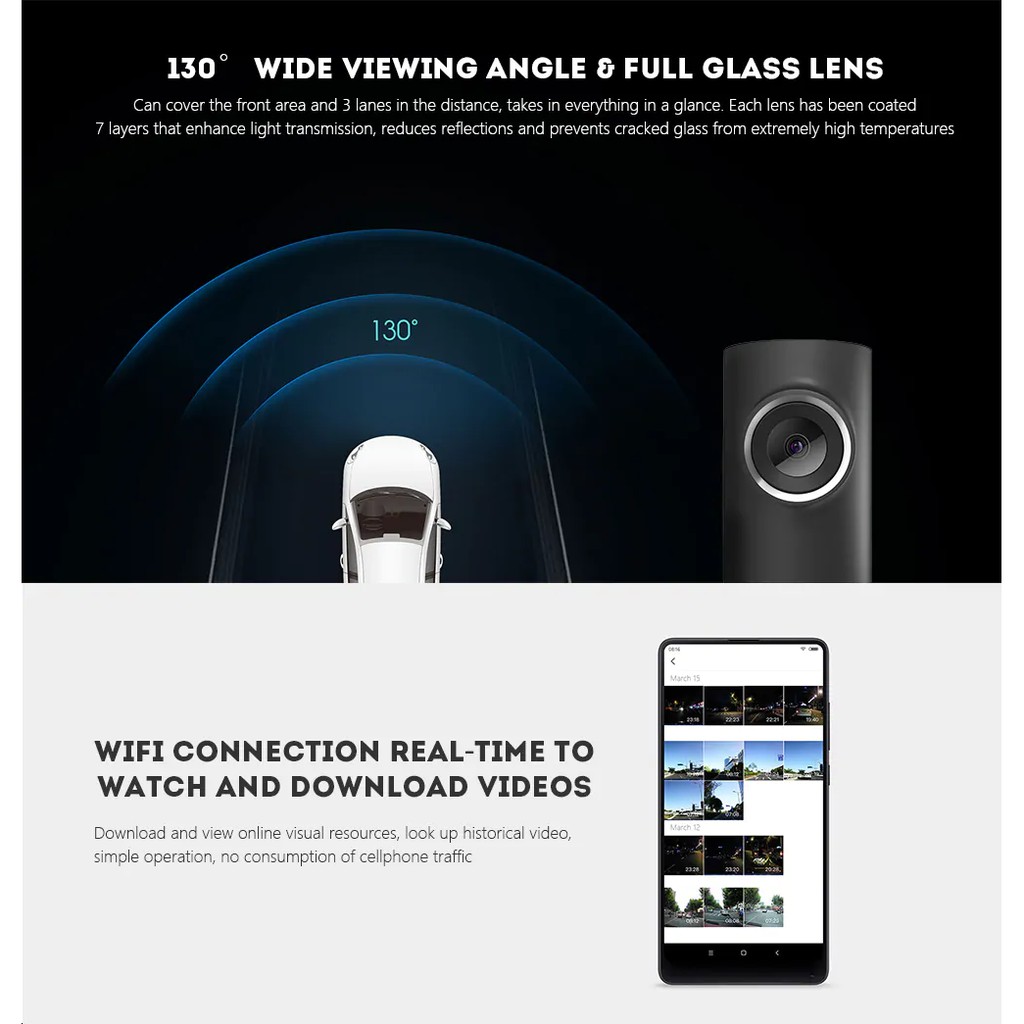 Camera hành trình Xiaomi 70Mai Dashcam chính hãng