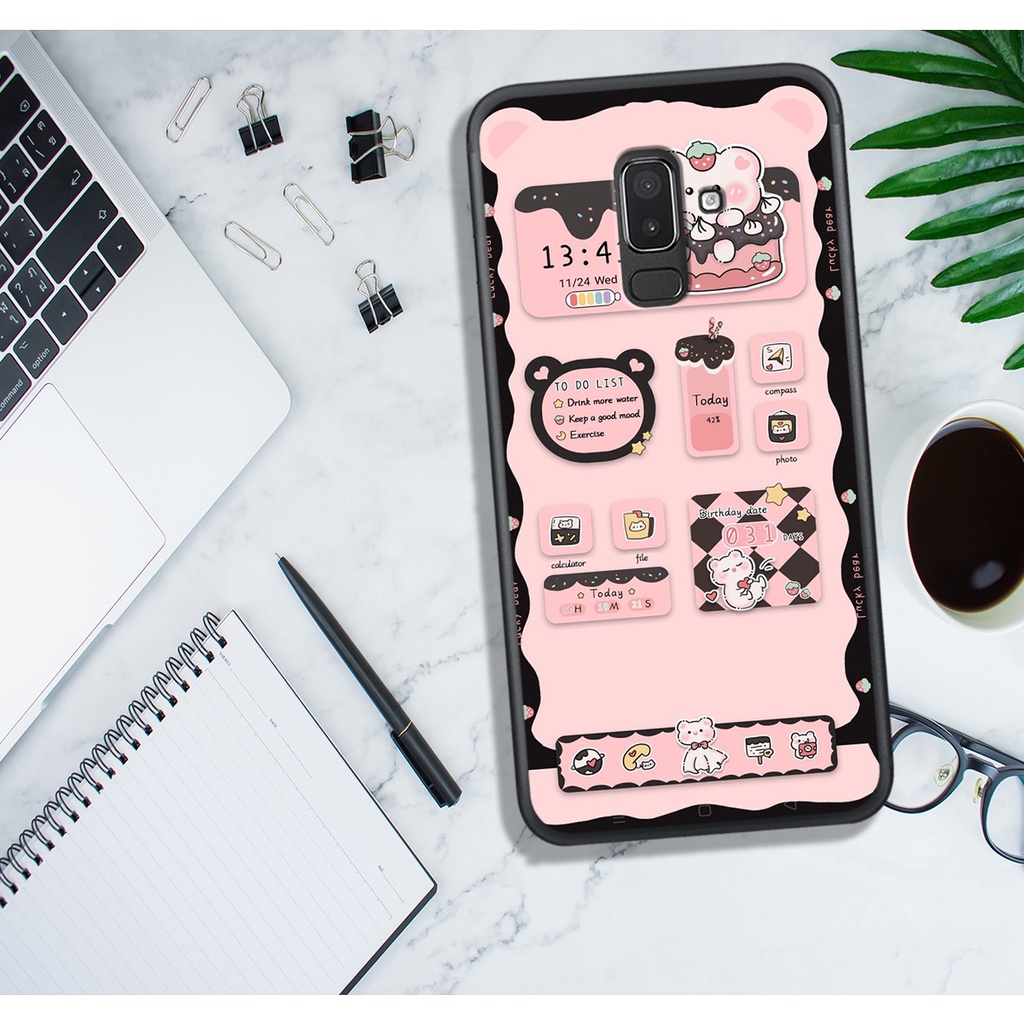 Ốp Lưng SAMSUNG A6 Plus - A8 Plus - J6 Plus - J8 , In Hình Sinh Động, Dễ Thương, Màu Sắc Cá Tính..