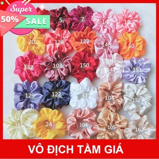 Cột Tóc Vải Scrunchies - Dây Buộc Tóc Scrunchies ( Phi Bóng )