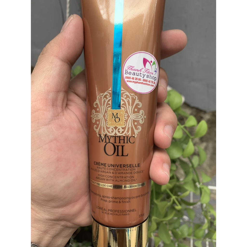 Kem chống nhiệt L'OREAL PROFESSIONAL MYTHIC OIL SEVE PROTECTRICE 150ml