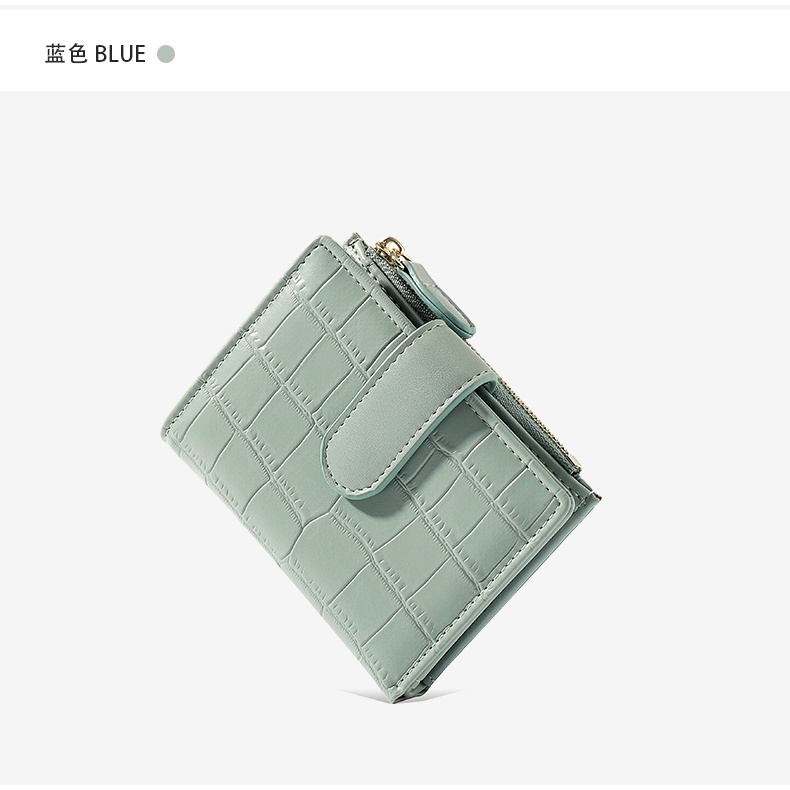 Ví gập vân rắn nhỏ - Hàng loại 1 - TB.Store VI36 11x9x2,5 cm