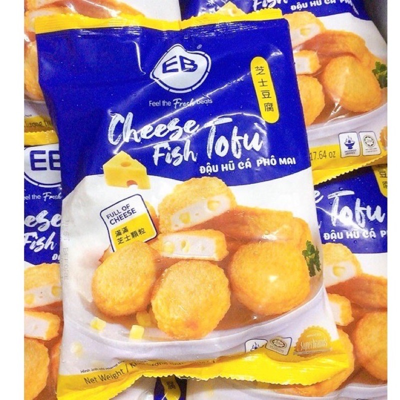 ĐẬU HŨ CÁ PHÔ MAI 500gr | Giao siêu tốc HCM