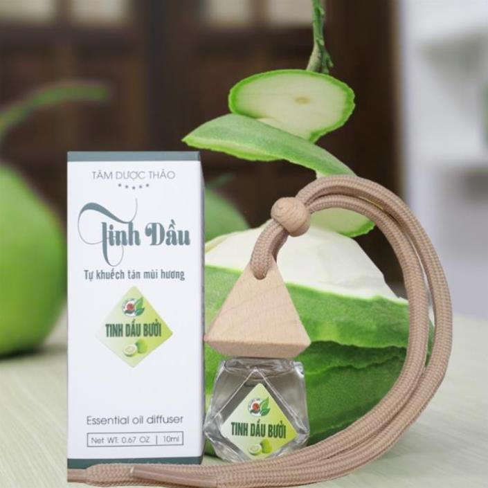 Tinh dầu Bưởi tự khuếch tán 10ml Tâm Dược Thảo - Thơm phòng, khử mùi, treo xe ô tô