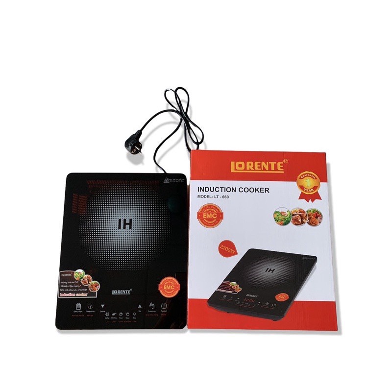 Bếp điện từ Lorente LT-660 Hàng Chính Hãng