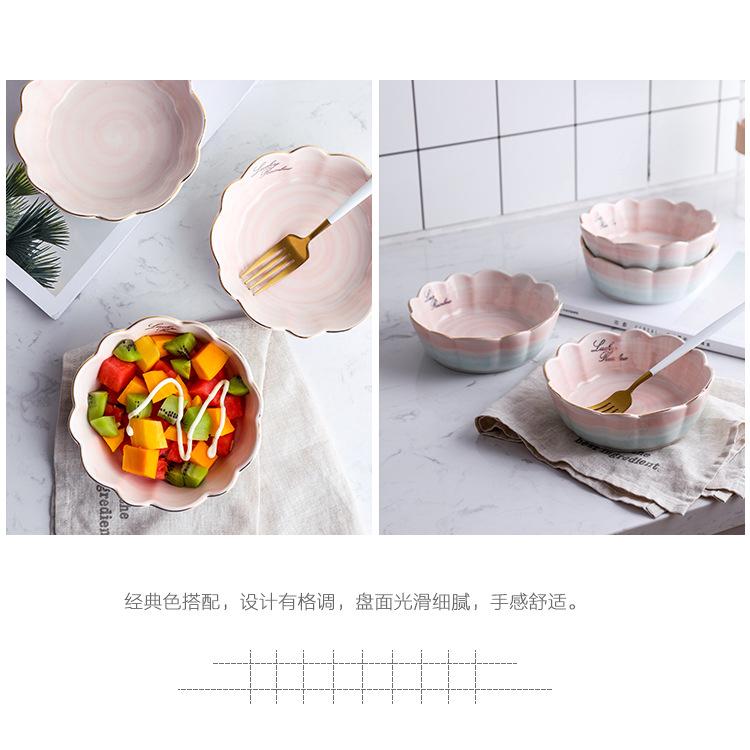 Bát gốm đựng món tráng miệng bằng gốm sứ cao cấp