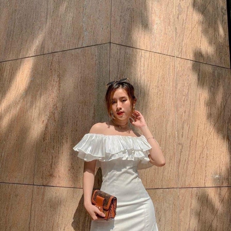SET ÁO PEPLUM BẸT VAI + CV DẬP LI