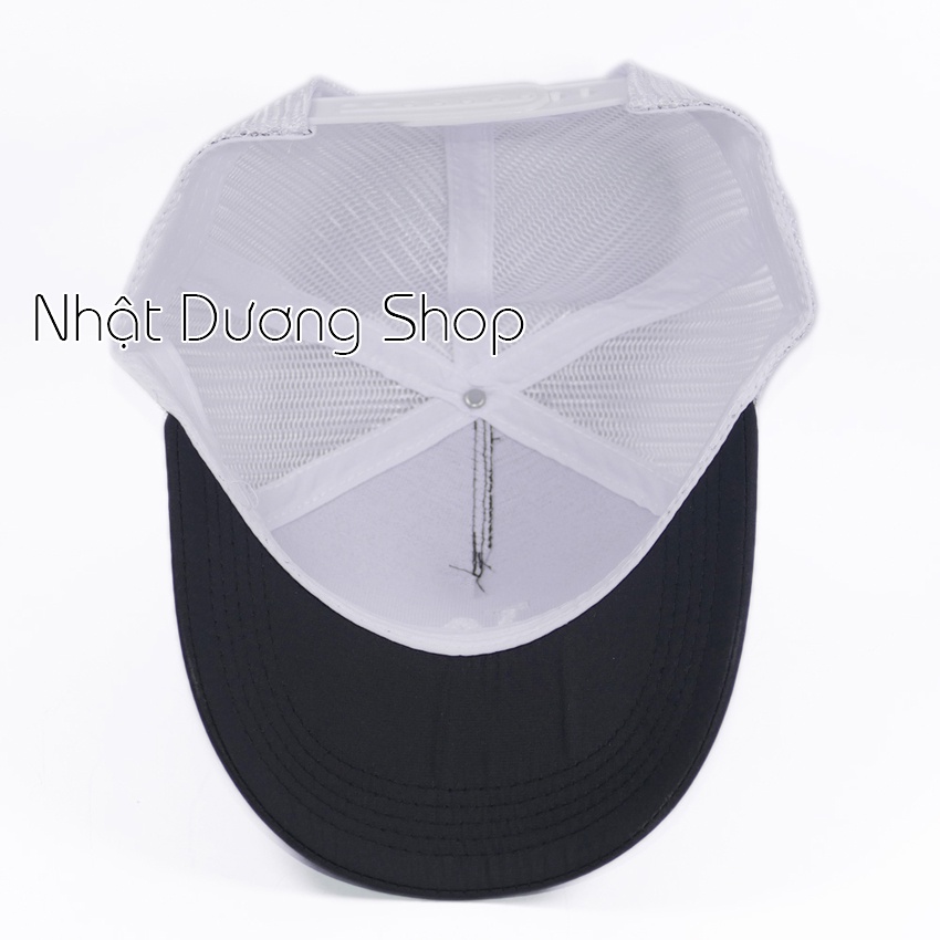 Nón kết lưới LA - Chất liệu Kaki kết hợp với lưới tạo nên sự độc đáo và thoáng mát cho người đội