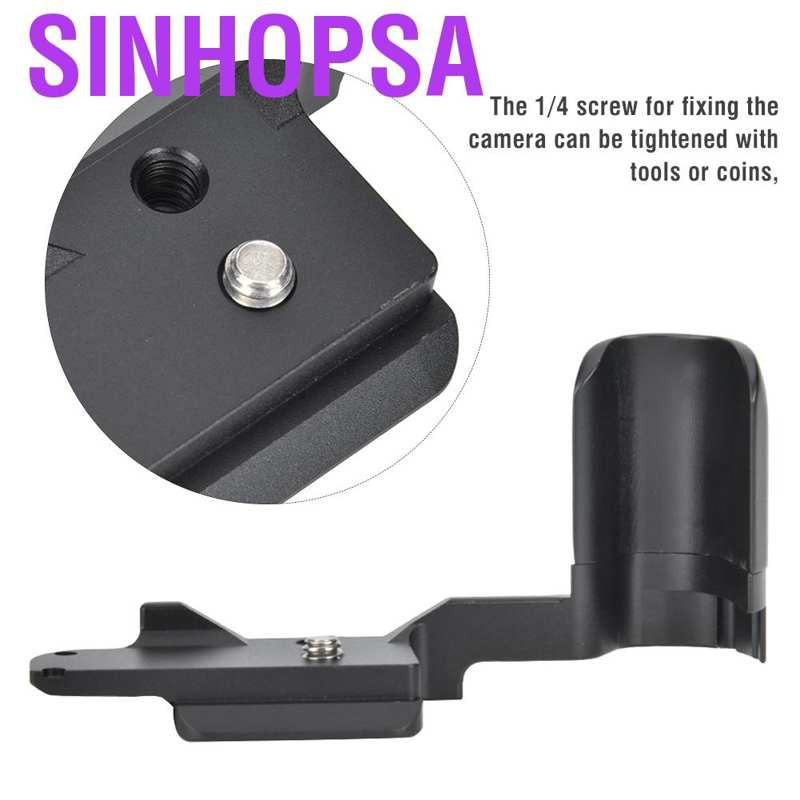 Sinhopsa Quick Release L Bracket Plate Vertical Holder for Canon EOS M3 Mirrorless Camera