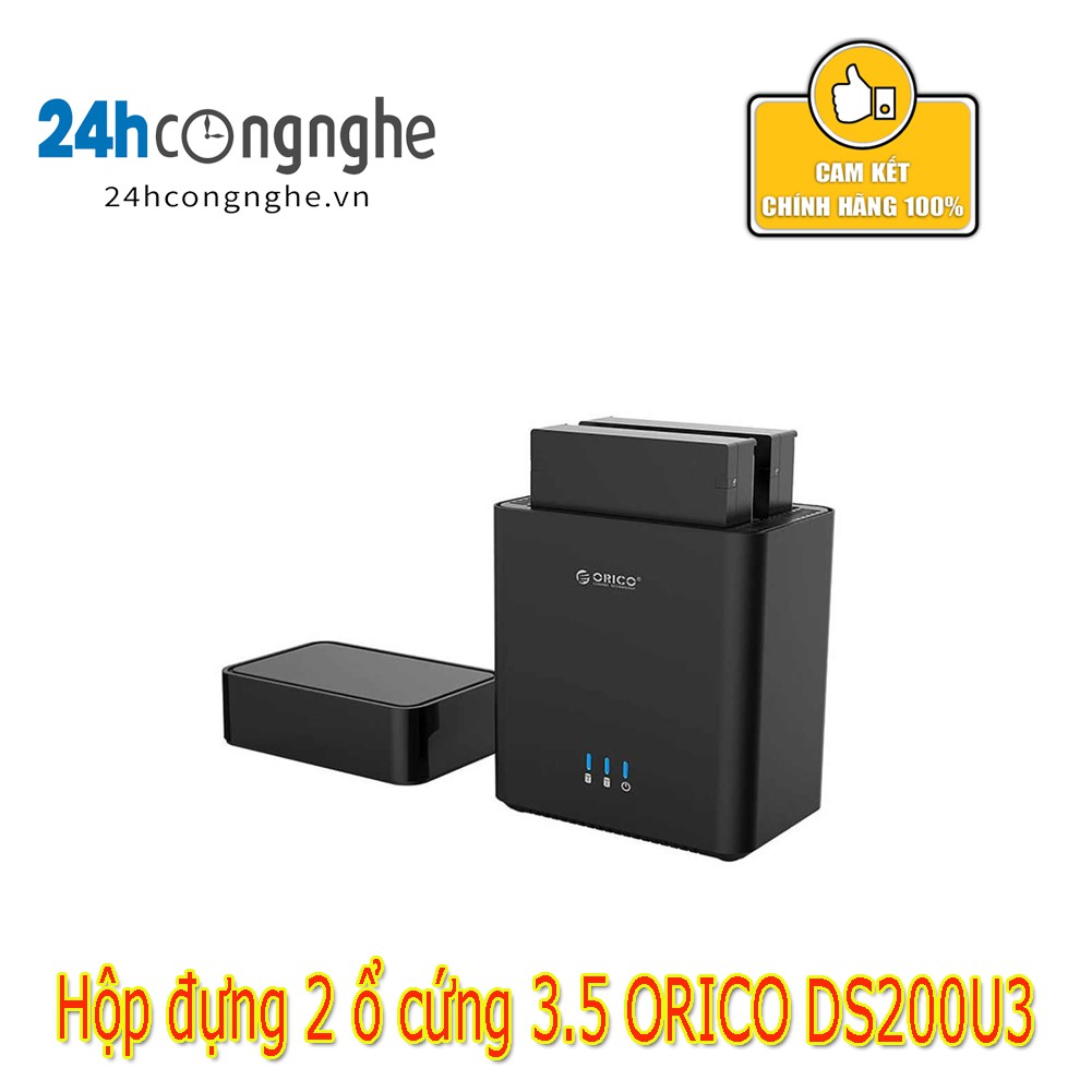 Hộp đựng 2 ổ cứng 3.5 ORICO DS200U3