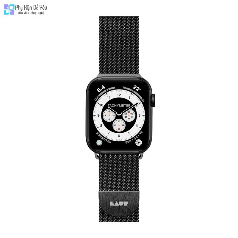 Dây đồng hồ Laut Steel Loop cho Apple Watch Series 16 &amp; SE (38/40mm 42/44mm)