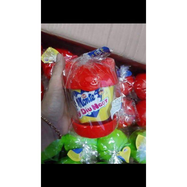 1 Ly Thủy Tinh đa năng Monte Dịu Ngọt Bọc Nhựa siêu dễ thương 450g