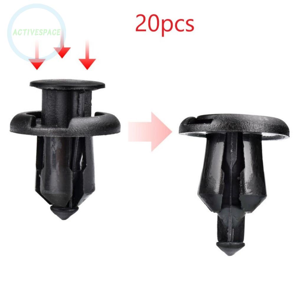 Set 20 kẹp cố định tấm chắn trước xe hơi chất lượng cao cho Honda
