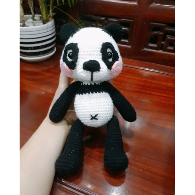 Thú bông handmade - gấu trúc panda