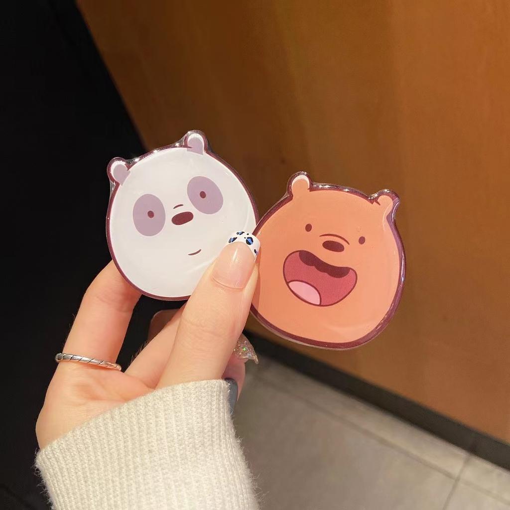 Giá Đỡ Điện Thoại Hình Gấu Hoạt Hình Dễ Thương Cho Iphone Samsung OPPO Vivo Xiaomi Huawei