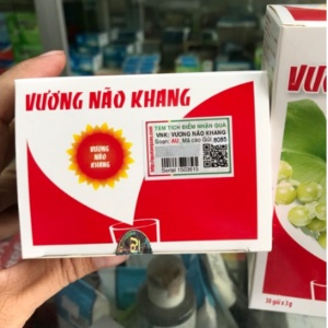 Cốm vương não khang -Hoạt huyết, tăng cường vi chất và năng lượng cho não. Giúp tăng cường khả năng học tập, trí tuệ