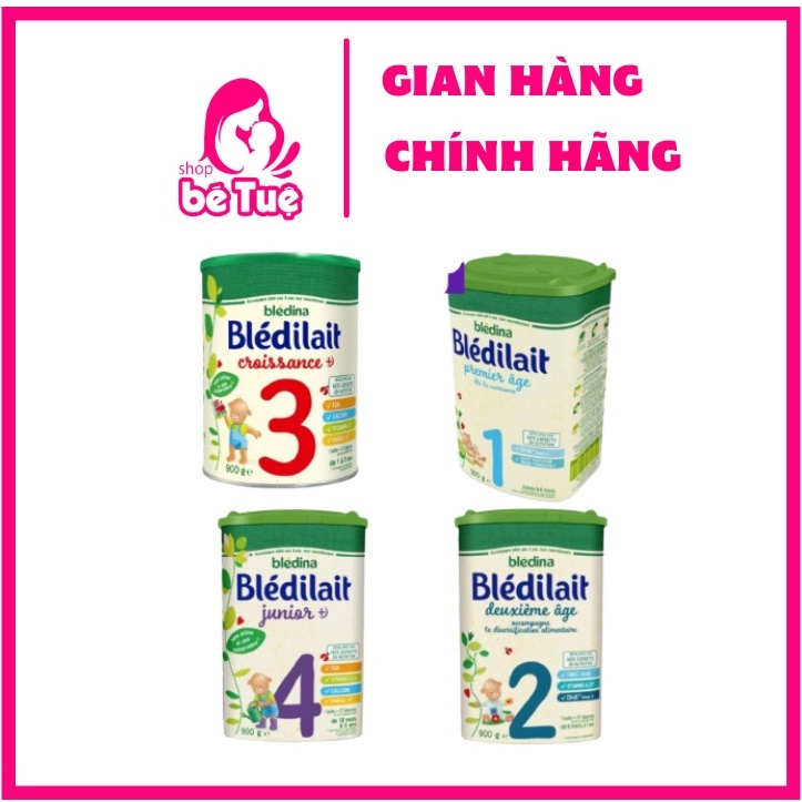 Sữa bột Bledilait bledina Pháp đủ số 1,2,3 hộp 400g 900g