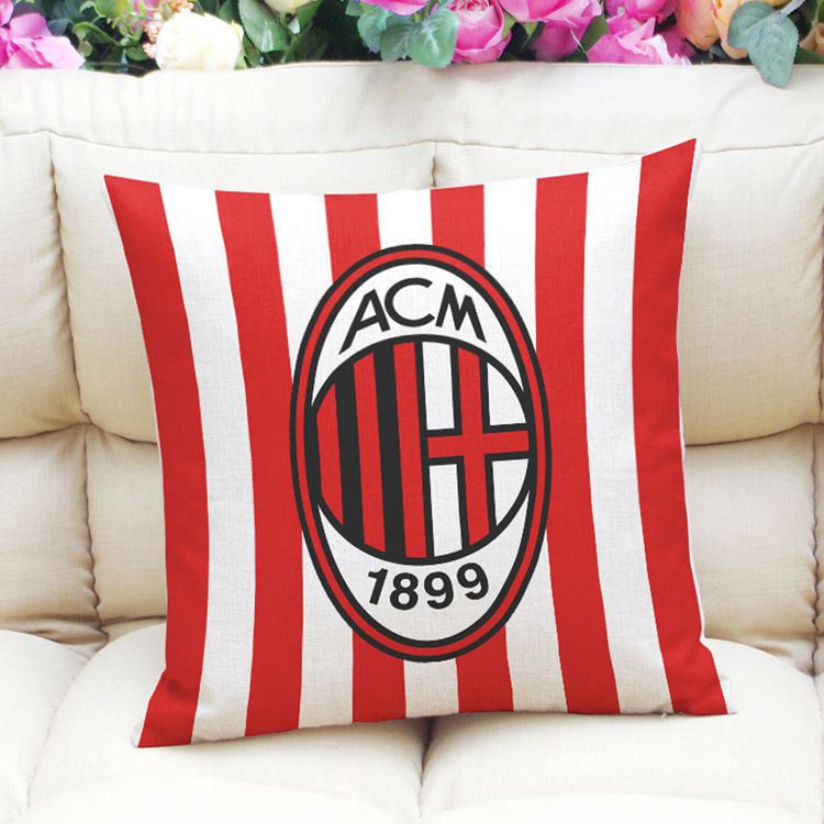 Áo Gối Bằng Vải Lanh Cotton 45x45cm In Hình Logo Câu Lạc Bộ Liverpool Chelsea