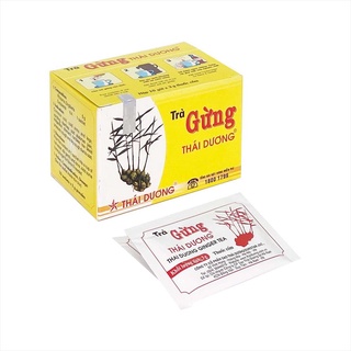 Trà gừng thái dương hộp 10 gói giá tốt