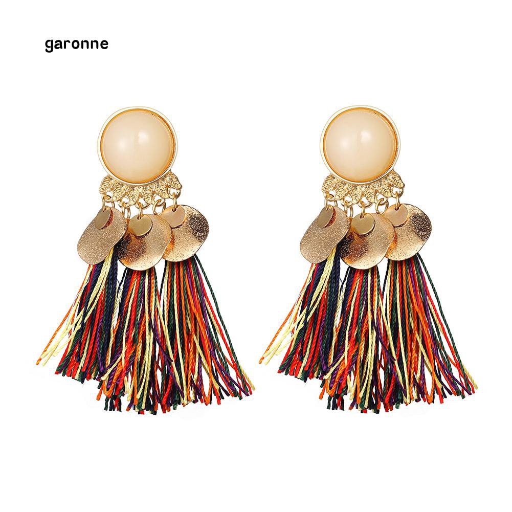 Cặp khuyên tai thời trang nữ đẹp phong cách Bohemian với nhiều màu sắc sang trọng để lựa chọn