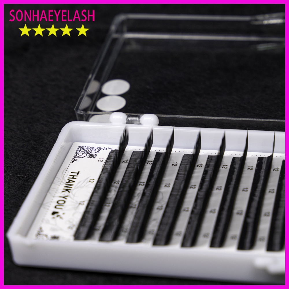 Mi khay độ cong M,  chất silk Hàn, mềm dễ bắt keo, dùng để nối volume, classic, Sơn Hà eyelash chuyên sỉ lẻ dụng cụ mi