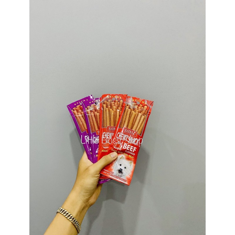 Bánh xương mềm Sleeky Chewy Snack☃️
