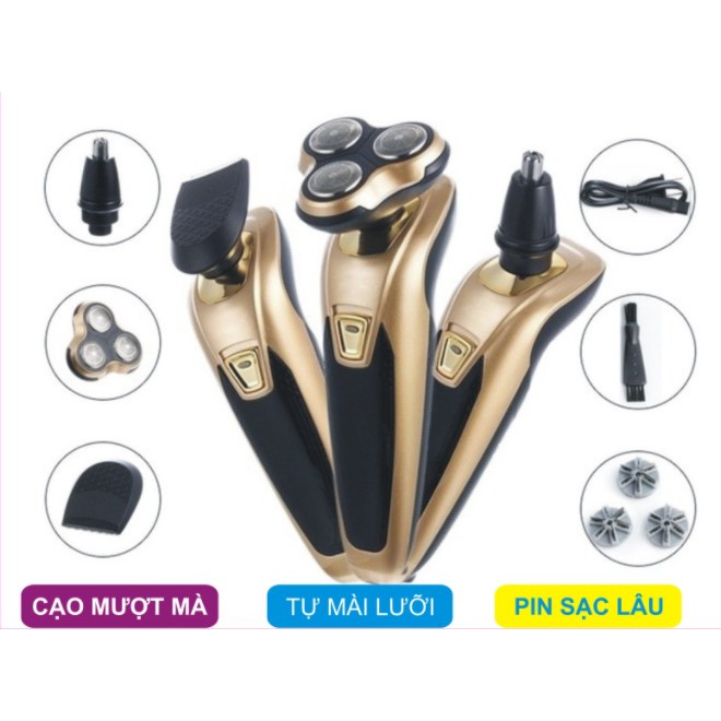 Máy Cạo Râu Đa Năng Điện Mini Chính Hãng