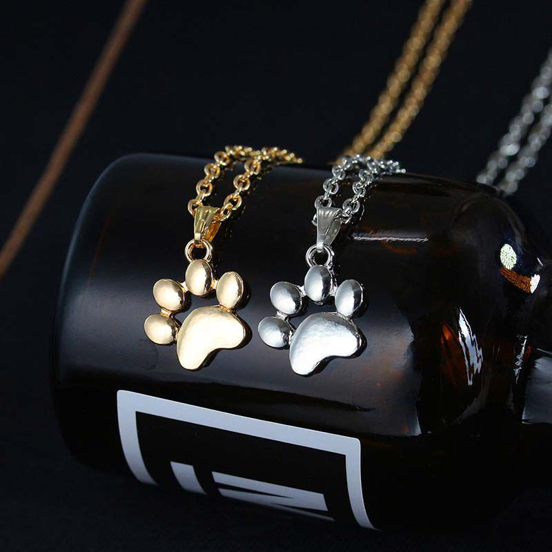 Dây chuyền mặt hình móng vuốt mèo đơn giản cho nữ