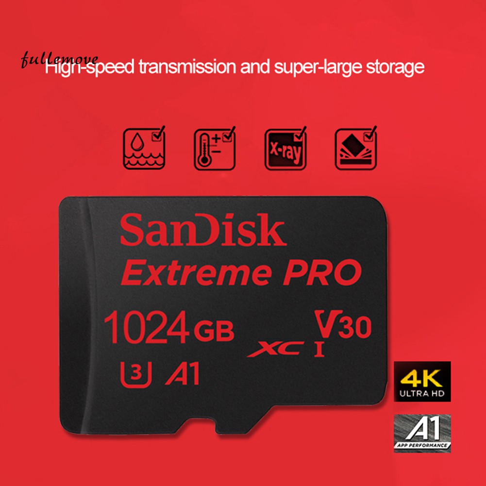 Thẻ nhớ kỹ thuật số Micro TF tốc độ cao 512GB/1TB cho điện thoại / máy ảnh | BigBuy360 - bigbuy360.vn