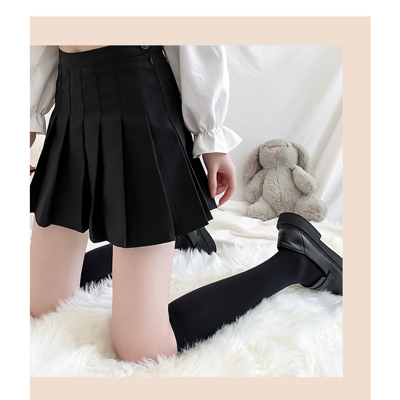 Tất đùi JK loại mỏng(Tất giấy) -Tất bắp chân phong cách lolita, ulzzang nữ sinh Nhật phù hợp mùa hè