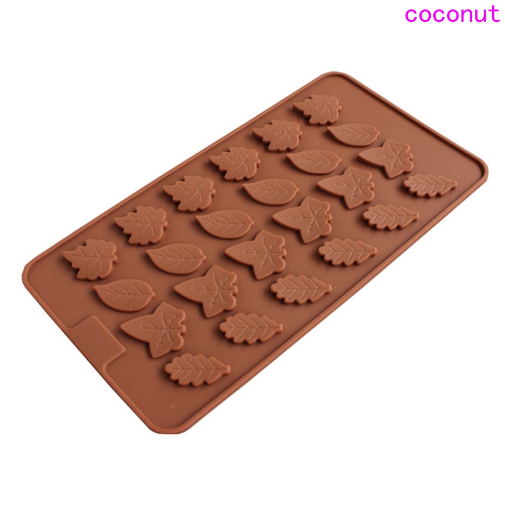 Khuôn Silicon Làm Bánh Đa Năng Tạo Hình Chiếc Lá Sáng Tạo