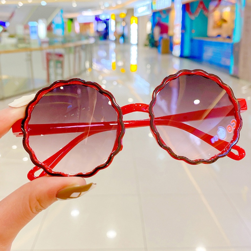Kính Mát Gọng Tròn Thời Trang Cho Bé