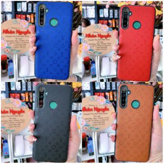 Ốp lưng Realme 5/5i/5S/6i giả da cá tính cho nam nữ