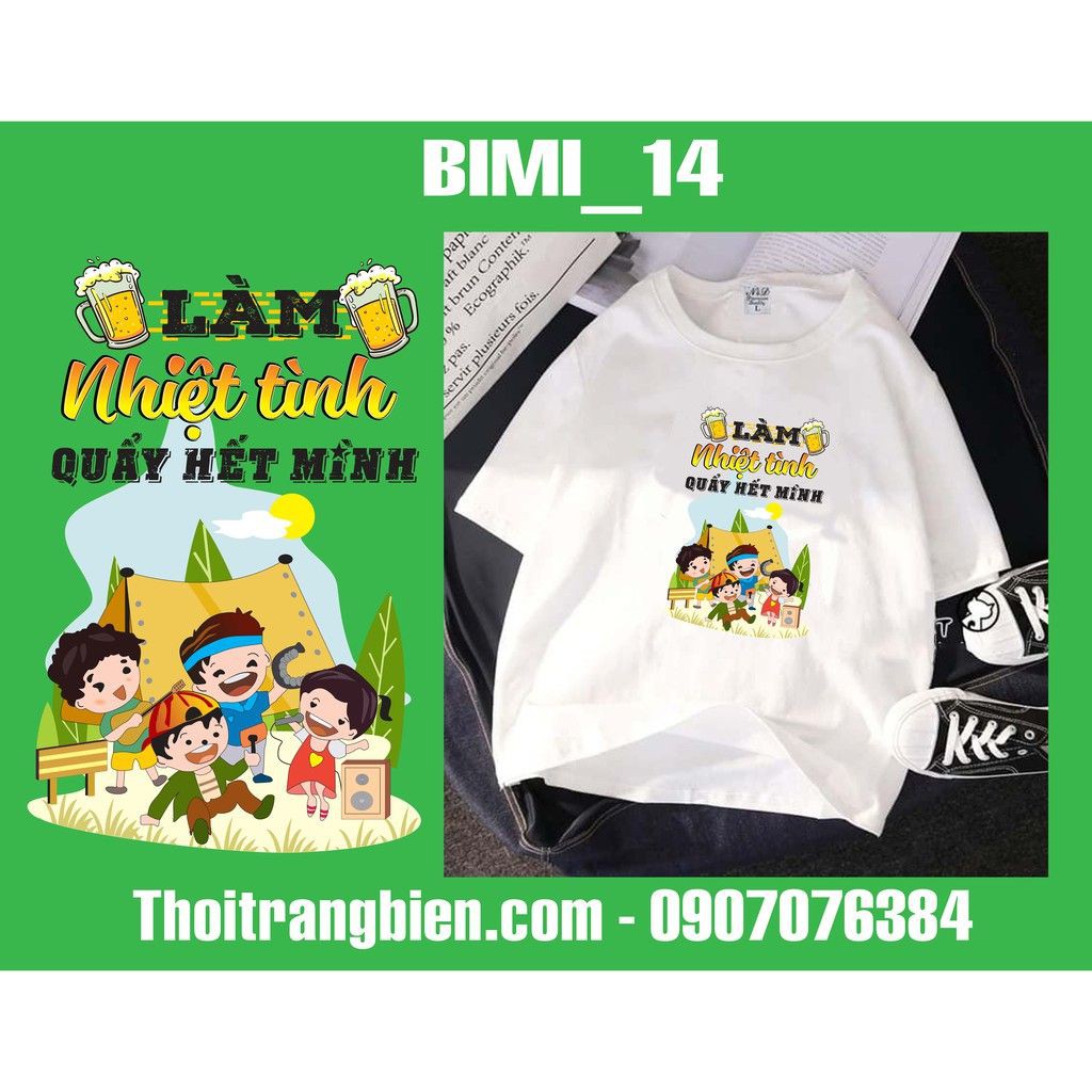 [GIÁ SỈ] Áo Thun Team Sologan – [THE ACTION] - Inbox chọn mẫu ( Quà Tặng)