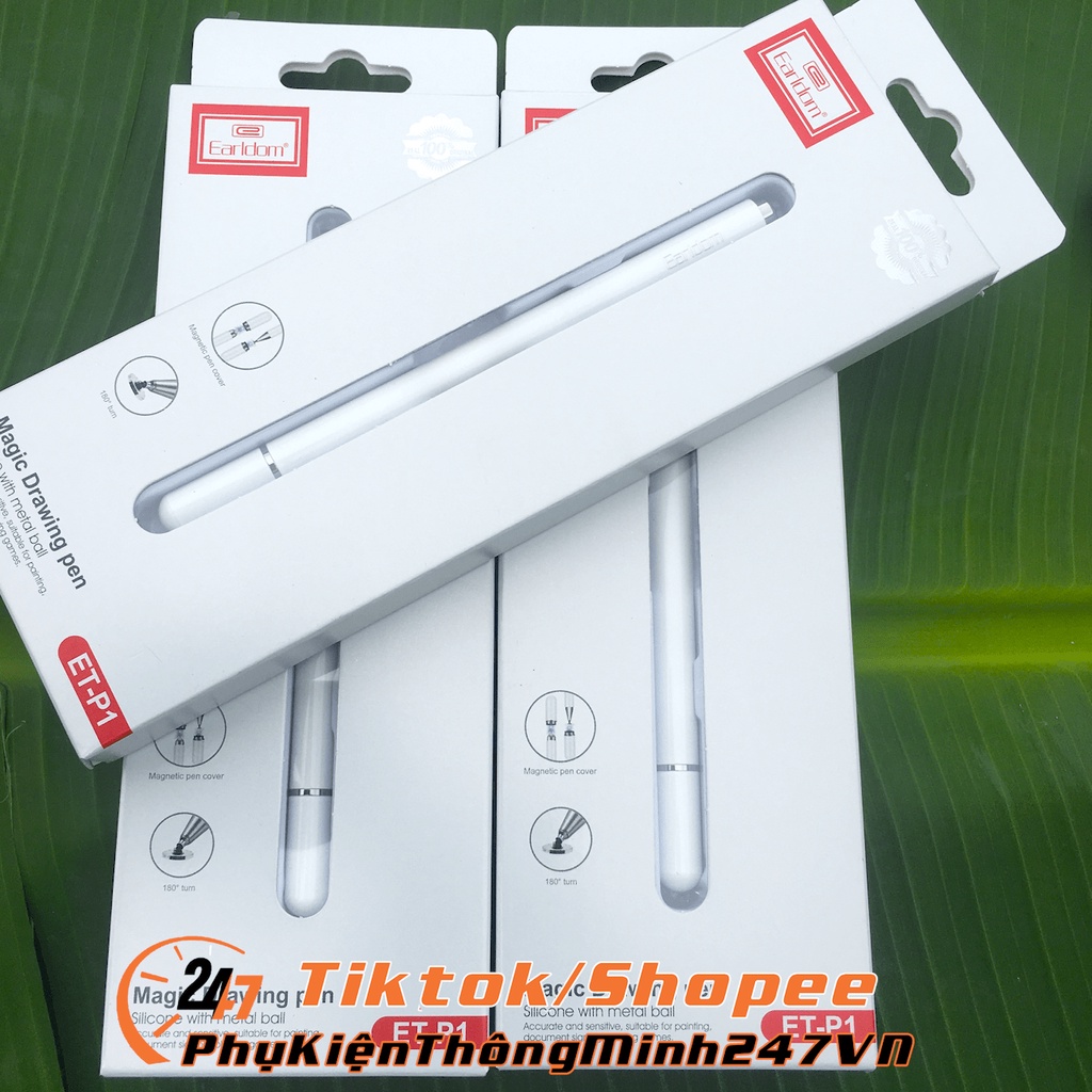 🛑CHÍNH HÃNG EARLDOM🛑 Bút Cảm Ứng Earldom ET - P1 | Phụ Kiện Thông Minh 247 VN