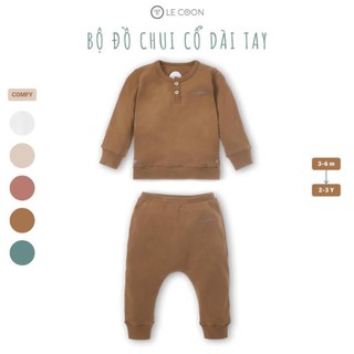LE COON | Bộ Đồ Chui Cổ Dài Tay | COMFY