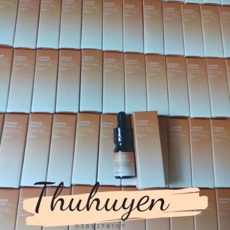 Combo 5 Serum Caramel Essence Viện Da Liễu Nhật Bản Chính Hãng