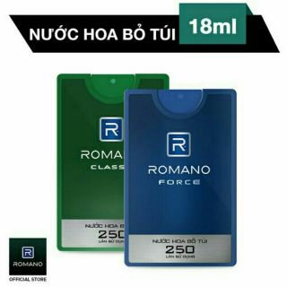 Nước hoa romano 18ml