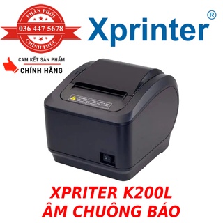 Máy in hóa đơn xprinter xp- k200l usb + lan - chuông báo
