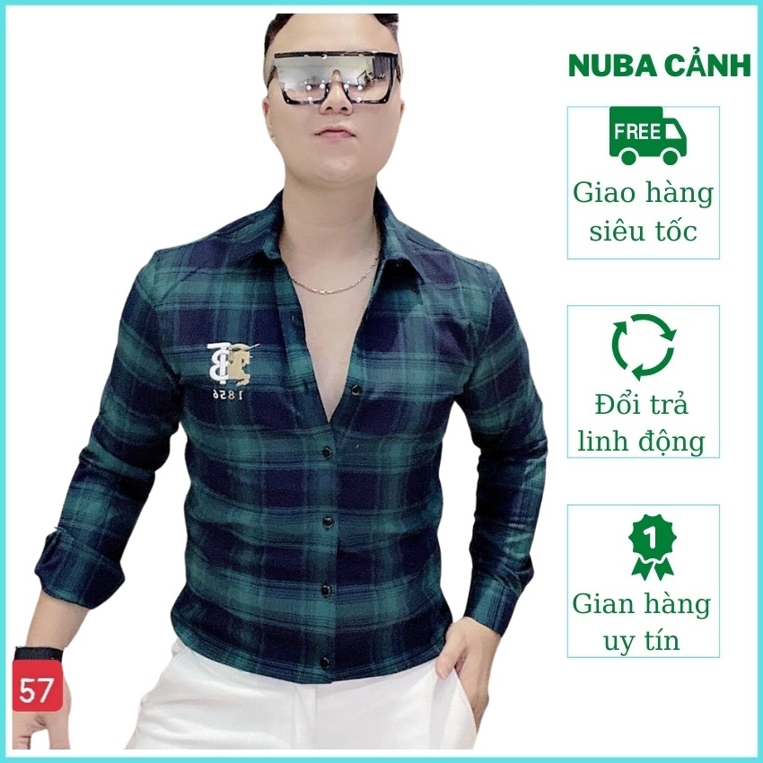 Áo sơ mi nam dài tay,chất vải lụa kẻ sọc cao cấp,đẹp giá rẻ,AT 57