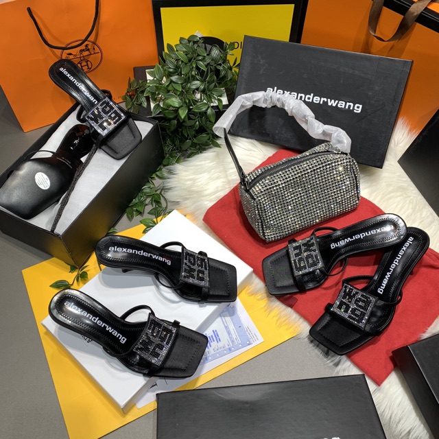 Guốc đá nữ Alexanderwangg siêu chảnh (chat trước check size ạ)