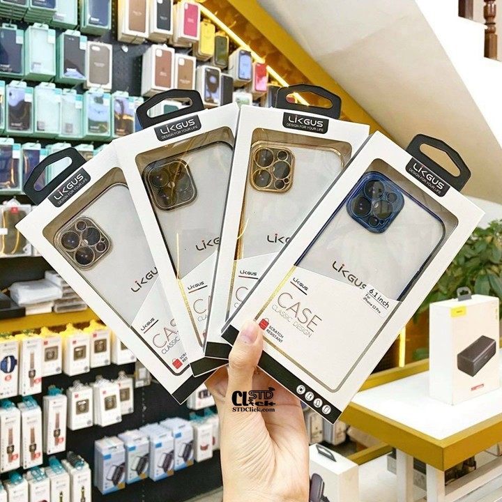ỐP LƯNG IPHONE 12 PRO MAX - 12 PRO - 12 LIKGUS SILICON BẢO VỆ CAMERA CHÍNH HÃNG
