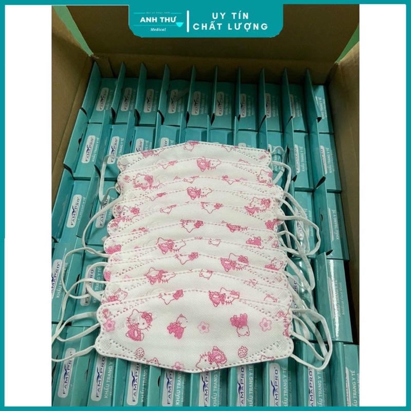 khẩu trang ualarogo cho bé màu unisex