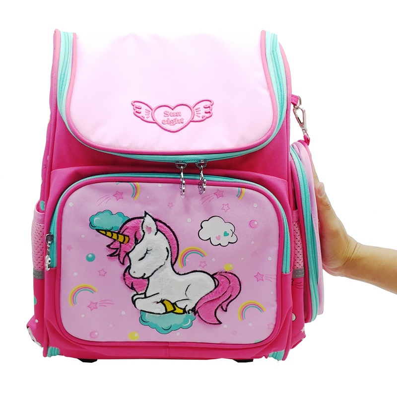 Ba Lô Học Sinh Chống Gù - Sun Eight ELV-2022 - Hình Kỳ Lân