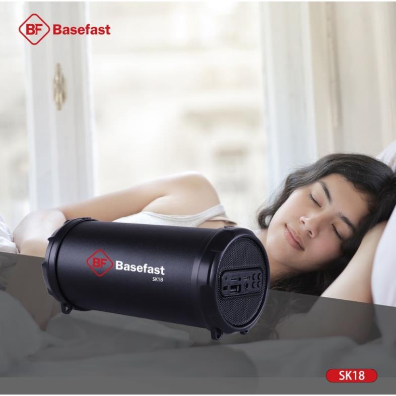 Loa Bluetooth không dây Cao Cấp SK18 chính hãng Basefast